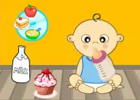 Game perawatan bayi - berdandan Screen Shot 2