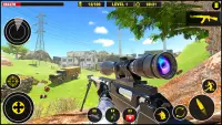 армия снайперская стрельба: война игры Screen Shot 1