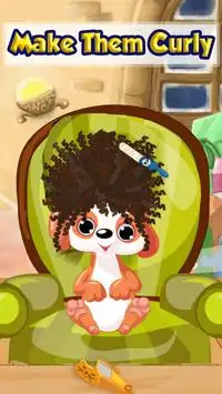 Pets Hair art dress up Salon Screen Shot 2