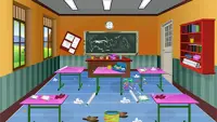 Classroom cleaning girls games Screen Shot 0