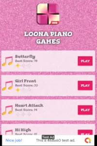 LOONA Butterfly Piano Games Songs 2019 Screen Shot 1
