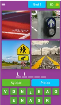 4 Imágenes 1 Palabra - Juegos de palabras Screen Shot 1