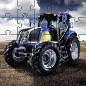 Puzzles Traktor Holland