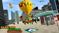Flying Taxi Simulator: Air Balloon Taxi Driving 3D Screen Shot 0