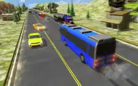 Racing In Bus: Real Highway Traffic Screen Shot 5