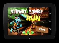 Subway Zombie Run Screen Shot 8