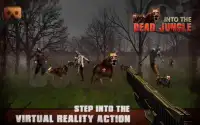 VR Into the dead jungle : VR Zombie shooting  game Screen Shot 2
