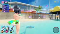 SENRAN KAGURA Peach Beach Splash Game Screen Shot 1