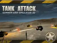 Tank Attack:Strzelec Wojna Sim Screen Shot 5