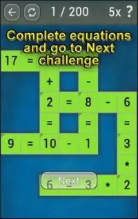 Cross Math Puzzle Screen Shot 4