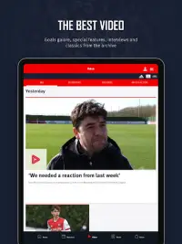 Arsenal Official App Screen Shot 12