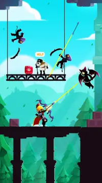 Stick Heroes: Arrow Master Screen Shot 0