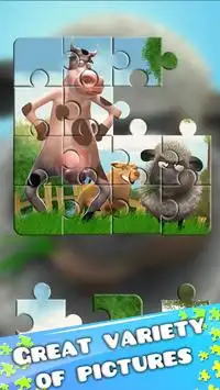 農場ゲーム ジグソーパズル おもしろゲーム無料 Screen Shot 0