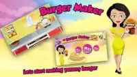 Yummy Burger Maker Screen Shot 2