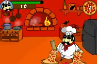 Pizza ghê rợn Zombi bằng pizza Screen Shot 10