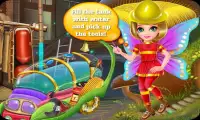 Fairy Princess Fire Rescue - Games for girls Screen Shot 1