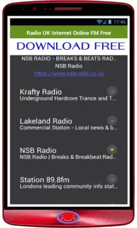 Radio UK Internet Online FM Bezpłatnie Screen Shot 1