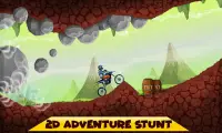 Off-Road Bike Racing Game - Tricky Stunt Master Screen Shot 2