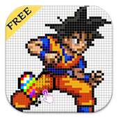 Pixel-Art Goooku Paint By Number