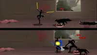 Shadow Stickman Ninja Game Screen Shot 1
