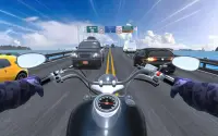 Jinete de la motocicleta - carrera de moto Screen Shot 8