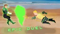 Aquahero vs Green Ring Hero Screen Shot 0