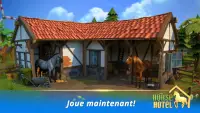 Horse Hotel - le jeu des amoureux des chevaux Screen Shot 0