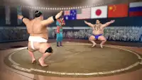 Sumo Wrestling 2019: Live Sumotori Fighting Game Screen Shot 2