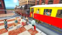 Flying Tourist Train Simulator Screen Shot 1