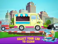 होशियार गाड़ी बच्चे धुलाई गेराज सर्विस स्टेशन ऑटो Screen Shot 4