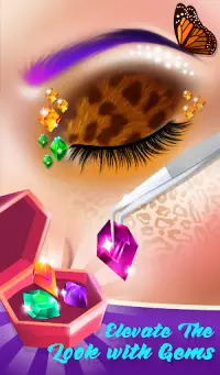 Eye maquillage: Jeux de filles Screen Shot 3