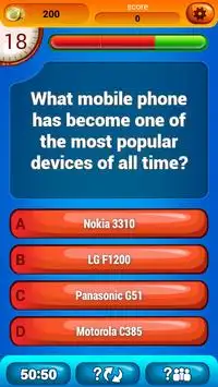 Mobiltelefone Quiz Spiel Screen Shot 2