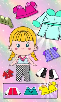 Chibbi dress up : Doll makeup games for girls Screen Shot 4