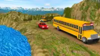 الحديث محاكي حافلة المدرسة 2018: شاقة محرك 3D Screen Shot 2