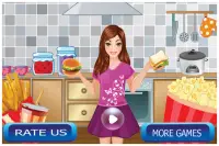 Burger Games - Restaurant Cooking Games Screen Shot 0
