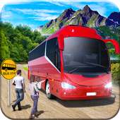 Simulator bus safari jungle 3d