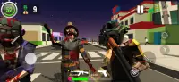 Pemburu Zombie Polisi: Game mengemudi dan menembak Screen Shot 6