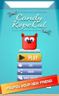 Cut Pou's rope Screen Shot 0