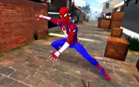 Герой паук Rope Fighting Gangster City Simulator Screen Shot 1