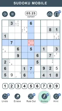 Sudoku Mobile Screen Shot 4