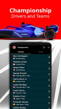 Racing Calendar 2024   Ranking Screen Shot 1