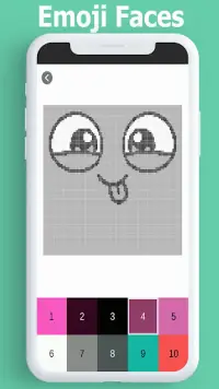 Emoji couleur par numéro, jeu  Screen Shot 7