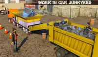 Cũ Ô tô Máy nghiền Cần cẩu & Dump Xe tải Lái xe 3D Screen Shot 8