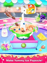 Unicorn Ice Cream Pop & Popsicles-Ice Cream Games Screen Shot 7