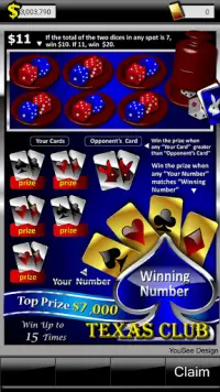 Скретч-лотерея - казино Screen Shot 2