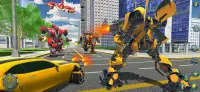 Game Tawon Transformasi Robot Lebah Screen Shot 3