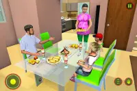 mãe grávida virtual: simulador de família Screen Shot 11