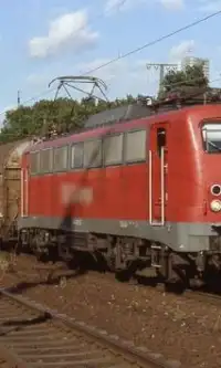 Германия Поезда Игра Пазл Screen Shot 0