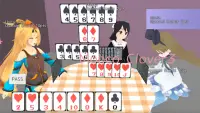 Sevens card game Screen Shot 2
