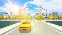 City Taxi Driving Sim Games Screen Shot 6